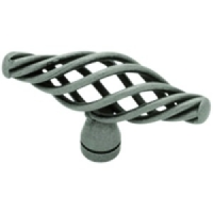 Marrakech Birdcage Knob Pewter 64mm PK2