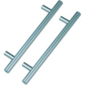 Monaco Pull T Bar Chrome 128mm PK2