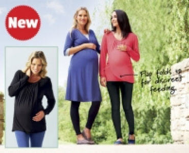 Ladies Maternity Feeding Top