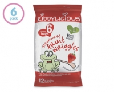 Kiddylicious Strawberry Wriggles