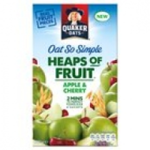 Quaker Oat So Simple Heaps Of Fruit Apple