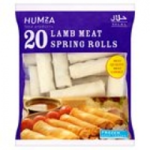 Humza Foods Lamb Meat Spring Rolls 20 Pack