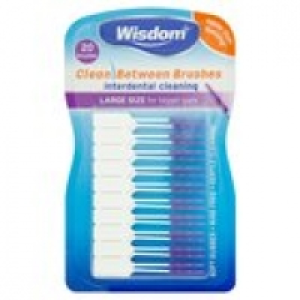 Wisdom Clean Between Brushes Extra Lar