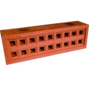 Wickes Square Hole Clay Airbrick 215x65mm