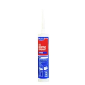 Wickes All Purpose Acrylic Sealant White 310ml