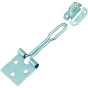 Wire Hasp and Staple Zinc 112mm