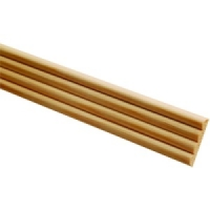 Wickes Pine Reed Moulding FB491 6x34x2400mm