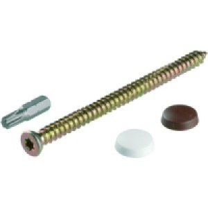 Wickes Frame Fixing Screws 7.5x92mm Pack 10