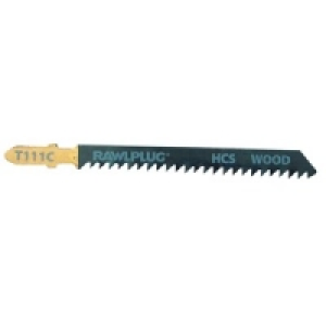 Rawlplug W3RC Rough Cut Jigsaw Blade For Wood Pack 5