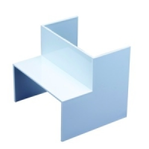 Wickes Maxi Trunking Inside Angle White 100x50mm 2 Pack