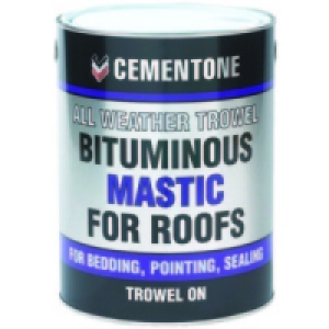 Cementone Multi-Purpose Bitumen Mastic For Roofs 2.5L £13.99