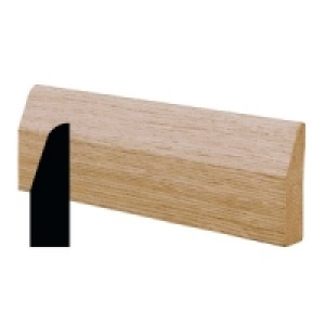 Wickes Real Oak Veneer Chamfered Architrave 15x58x2100mm Pac