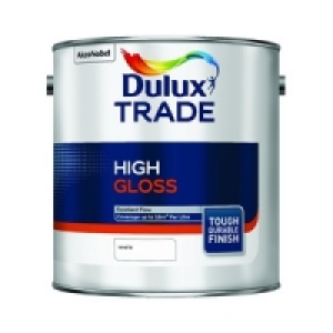 Dulux Trade High Gloss Paint White 2.5L £21.00