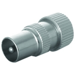 Wickes TV/FM Coaxial Alloy Plugs 2 Pack &pound;2.27