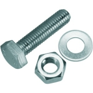 Wickes Hexagon Set Screws M10x40mm Pack 6 £2.56