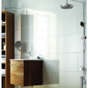 Wickes White Gloss Ceramic Wall Tile 300x600mm £19.43