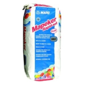 Mapei Mapeker Rapid Set Tile Adhesive Grey 20kg £23.99