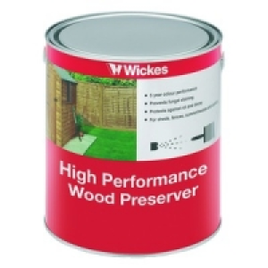Wickes High Performance Wood Preserver 5L Golden Oak £14.99