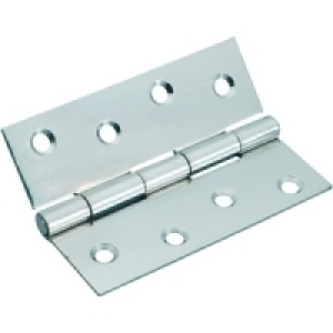 Butt Hinge Chrome Plated Steel 76mm PK2