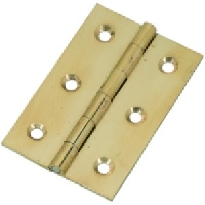 Butt Hinge Solid Brass 76mm PK3