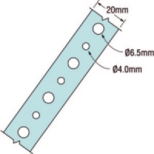 Wickes Multi Purpose Fixing Band FB20 20mmx10m &pound;7.45
