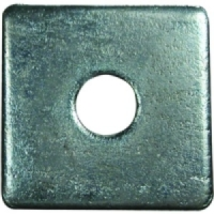 Wickes Flat Square Washers M10 Pack 4