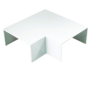 Wickes Maxi Trunking Flat Angle White 100x50mm 2 Pack