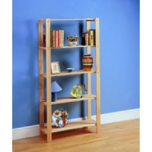 Wickes 5 Tier Beech Shelving Unit