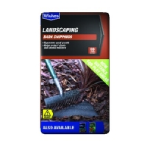 Wickes Play Safe Grade Bark Chippings 90L £4.60
