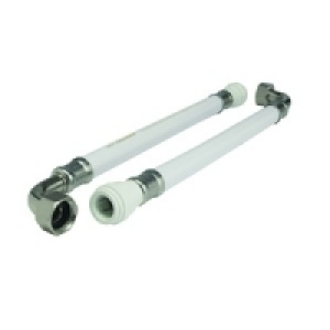 John Guest Speedfit WLFX36 Flexible Hose With Elbows 15 x 12