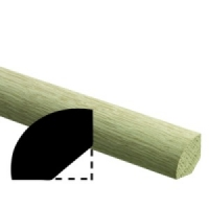White Oak Quadrant 18x18x2400mm