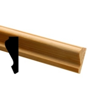 Wickes Pine Panel Moulding FB382 8.5x21x2400mm