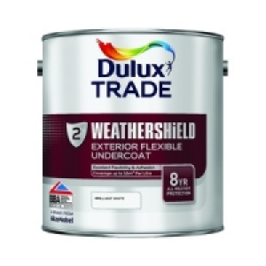 Dulux Trade Weathershield Undercoat Paint Brilliant White 2. £33.94