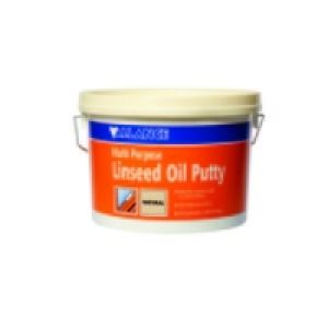 Vallance Multi Purpose Linseed Oil Putty Natural 5kg £6.99