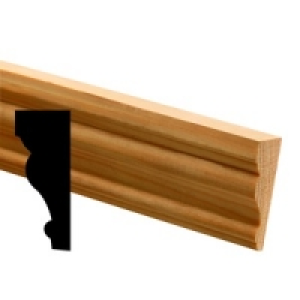 Wickes Pine Panel Moulding FB401 12x31x2400mm