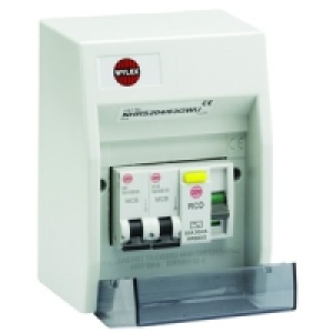 Wylex 2 Way IP20 Garage / Workshop Unit
