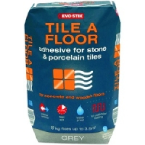 Evo-Stik Tile A Floor Adhesive For Stone & Porcelain 10kg