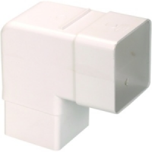 Wickes White Squareline Downpipe 92.5 Deg Bend £2.89
