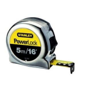 Stanley Powerlock Tape Measure 5m £9.99