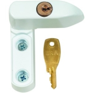 PVCU Window Lock White
