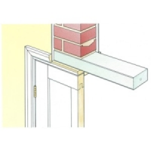 Wickes Steel Reinforced Concrete Lintel 100x65x900mm L02 £8.99