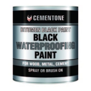 Cementone General Purpose Bituminous Black Paint 5L £18.99
