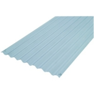 Clear PVCu Corrugated Sheet 3m