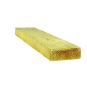 Wickes C16 Grade Kiln Dried Treated Timber 45x120x2400mm £8.29
