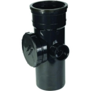 Wickes 110mm Black Soil Access Pipe