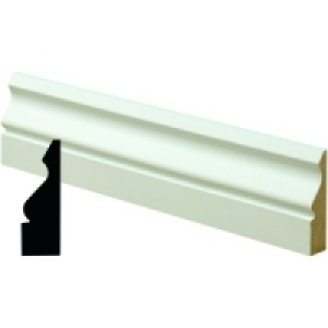 Primed MDF Architrave 14x58x2400mm PK5