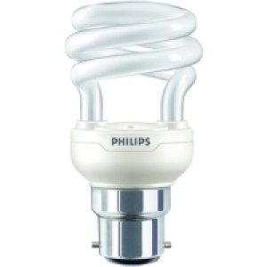 Philips 8W BC Tornado CFL Spiral Bulb £3.99
