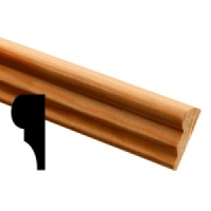 Wickes Pine Ogee Moulding FB563 8x21x2400mm