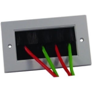 Wickes Brush Faceplate 2 Gang £7.67