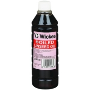 Wickes Boiled Linseed Oil 500ml £2.49
